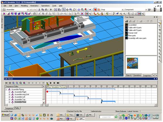 Tecnomatix裝配仿真解決方案 Tecnomatix裝配仿真解決方案