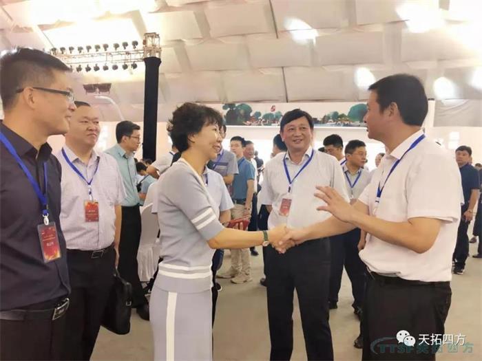 天拓四方受邀參加揚州江都區建國70周年工業(yè)經(jīng)濟成果展
